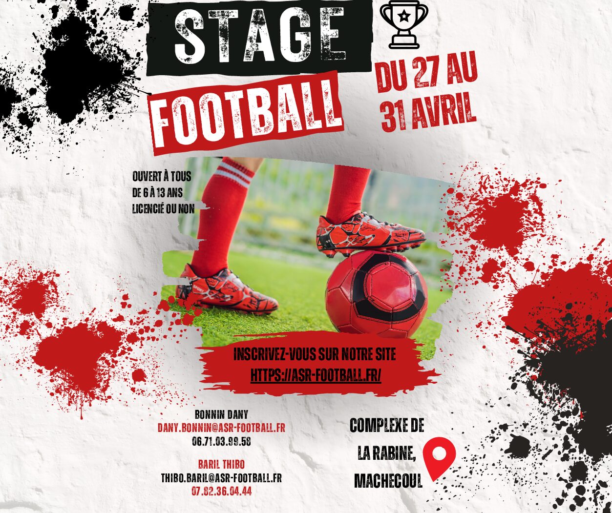 Pack Stage Toussaint - Semaine du Lundi 27 au Vendredi 31 Octobre (6 à 13 ans)